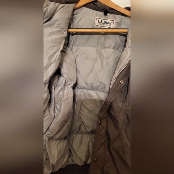 Ll bean down puffer jacket M - Picture 2 of 9